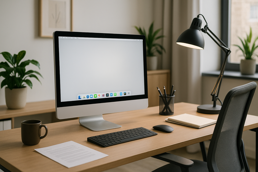 computer in an office